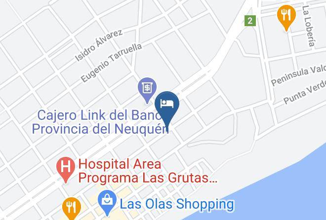 San Antonio Oeste - Cuyen Alojamiento Turistico Maps