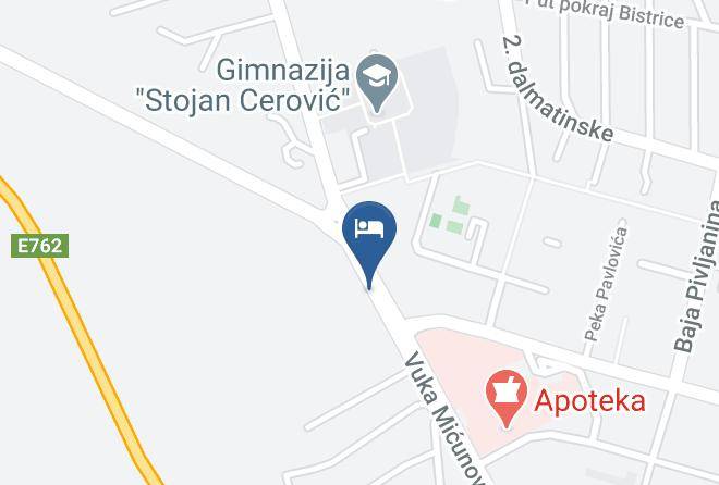 Cvjecara Zecevic Map