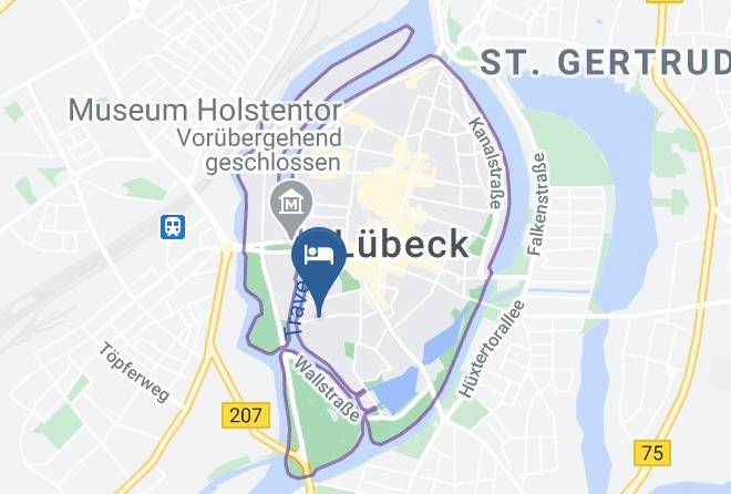 Lubeck - Cvjm Hotel Am Dom Maps