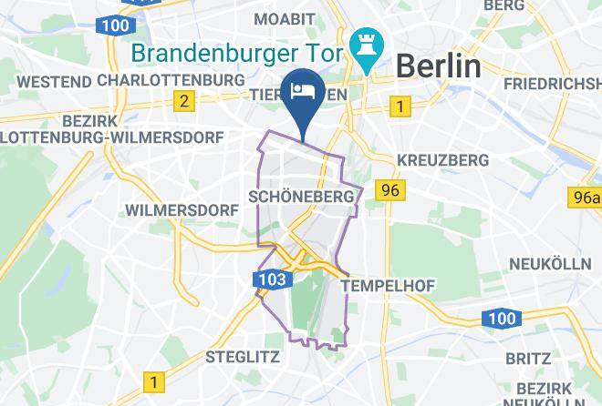 Stadt Berlin - Cvjm Jugendgastehaus Berlin Maps