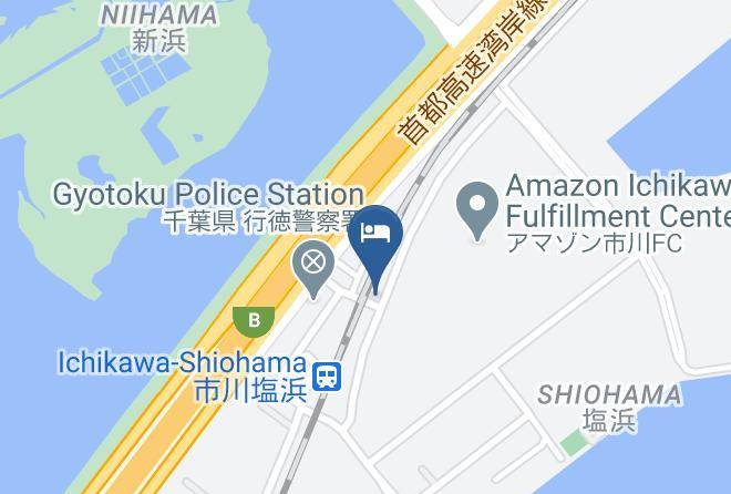 Ichikawa City - Cvs Bayhotel Maps
