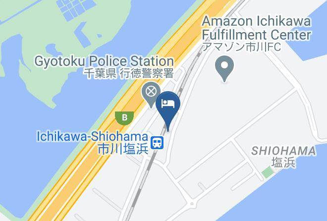 Ichikawa City - Cvsbay Hotel Maps
