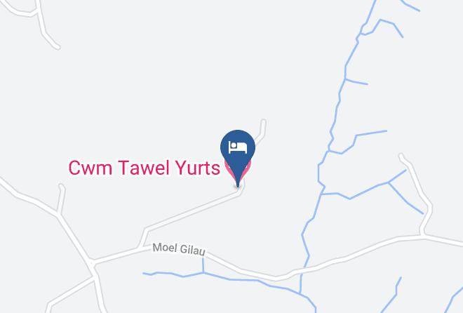 Bridgend - Cwm Tawel Yurts Maps