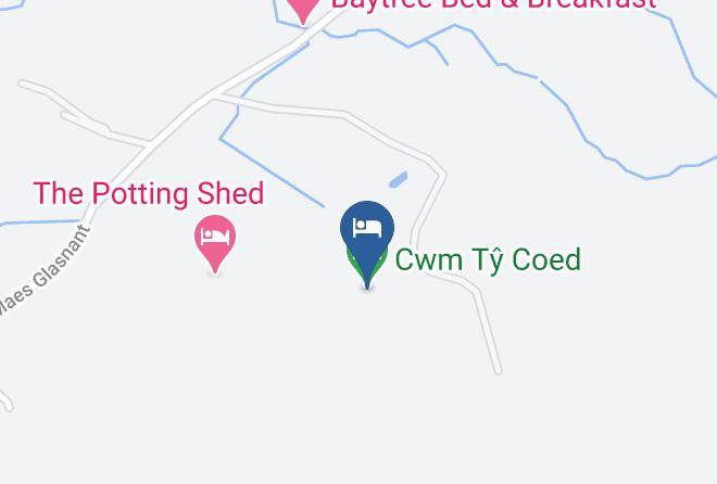 Cwm Ty Coed Map