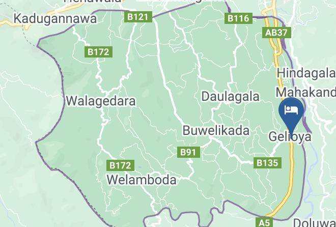 Kandy - Cyan Lanka Maps