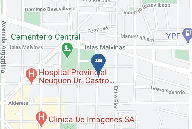 Confluencia - Cyan Soho Neuquen Hotel Maps