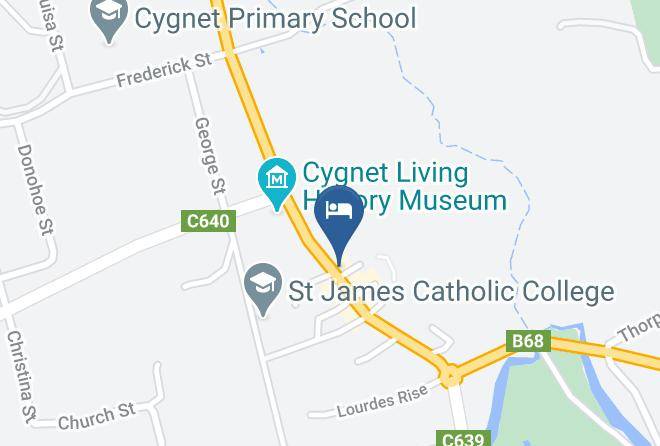 Huon Valley - Cygnet Old Bank Bed And Breakfast Maps