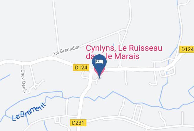 Charente Maritime - Cynlyns Le Ruisseau Dans Le Marais Maps