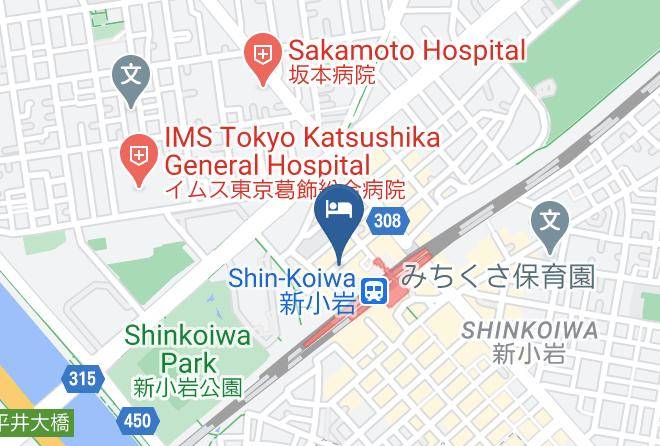 Katsushika Ward - Cypress Inn Tokyo Maps