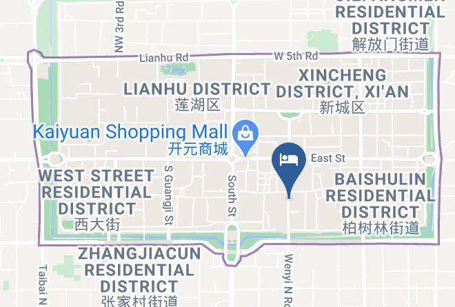 Xi An - Cypress Inn Maps