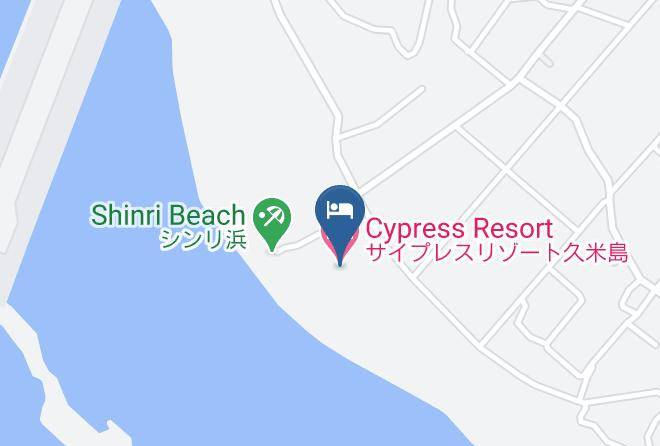 Kumejima Townshimajiri District - Cypress Resort Maps