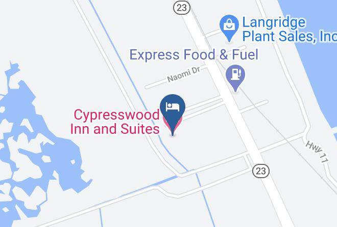 Plaquemines Par - Cypresswood Inn And Suites Maps
