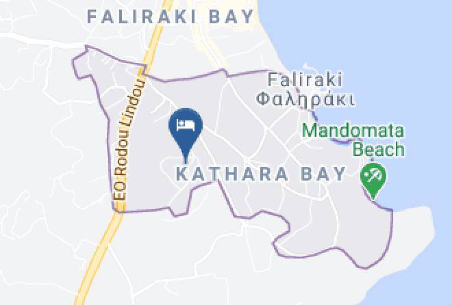 Dodecanese - Cyprotel Faliraki Hotel Maps