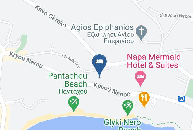Cyprus - Cyprotel Florida Ayia Napa Maps