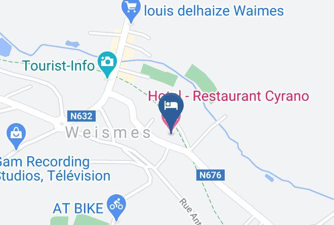 Liege - Cyrano Hotel Restaurant Maps