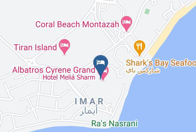 Sharm El Sheikh - Albatros Palace Charm Hotel Maps