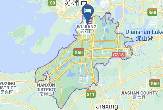 Suzhou - Cyts Shanshui Garden Hotel Suzhou Maps
