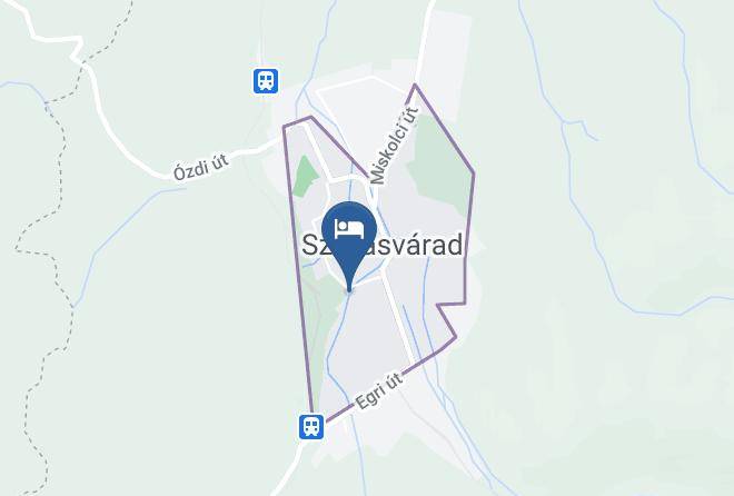 Czako Vendeghaz Es Nyaraloudvar Map