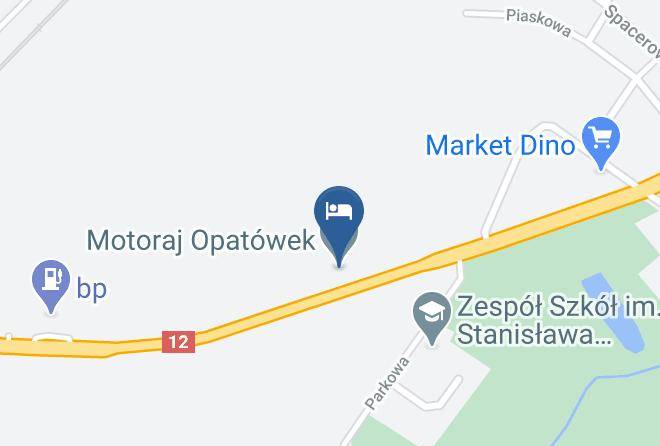 Czarnuszka Motel Rajkowski M Map