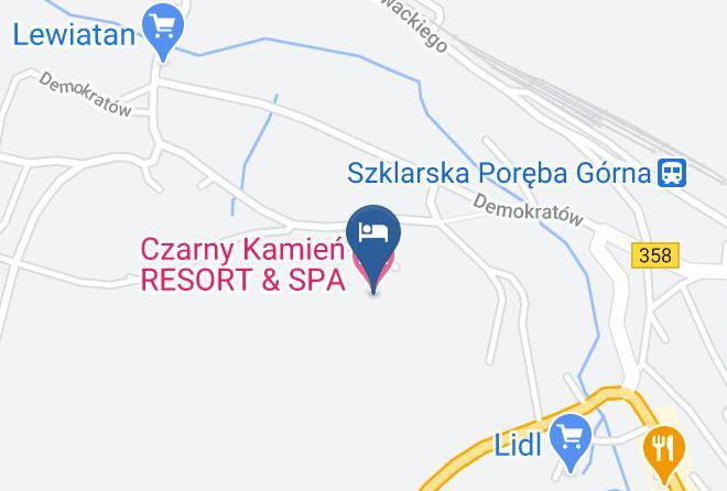 Jeleniogorski - Czarny Kamien Resort & Spa Maps