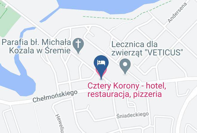 Sremski - Cztery Korony Hotel Restauracja Pizzeria Maps