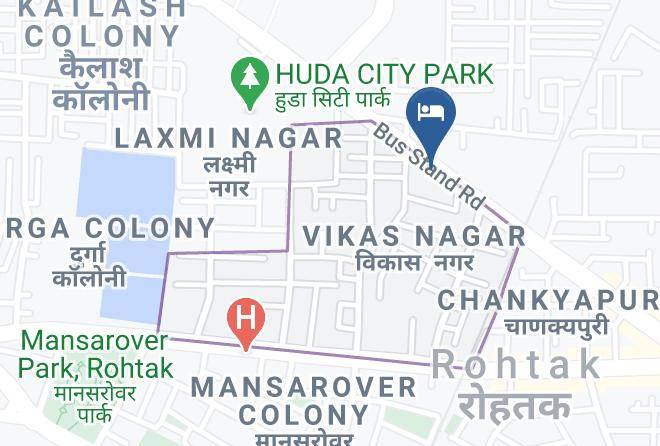 Rohtak - D2m Hotel& Restaurant Maps