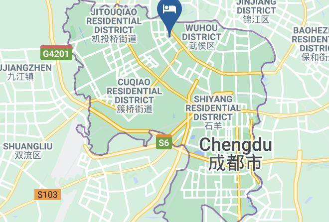 Chengdu - D6hotel Wuhouci Maps