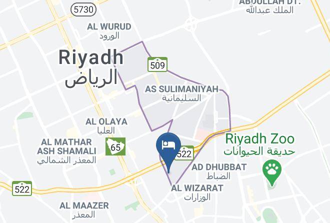 Dabab Hotel By Warwick Map