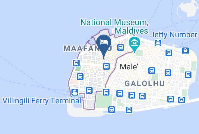 North Male - Dace Hotel Maps