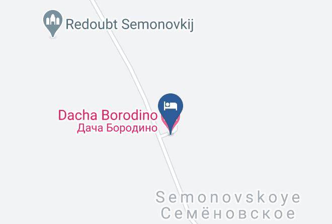 Mozhaysky District - Dacha Borodino Maps
