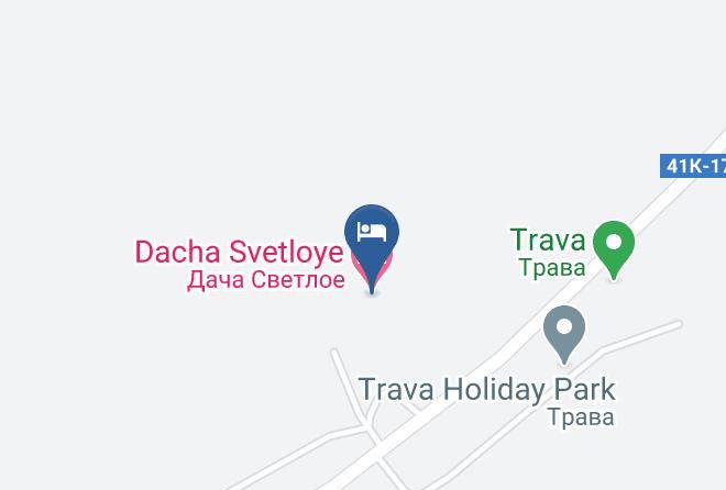Dacha Svetloye Map