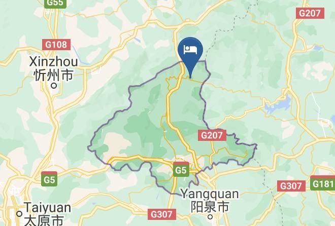 Yangquan - Dachao Hot Spring Hotel Maps