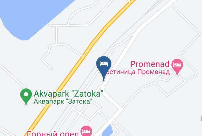 Dachnie Komnati U Morya Map