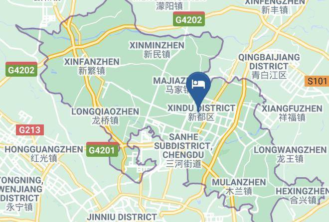 Chengdu - Dachuan Hotel Maps