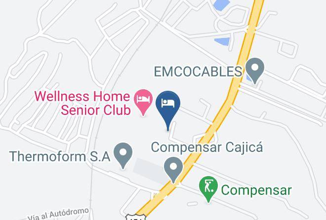 Cajica - Dacosta Hotel Xue Sabana Maps