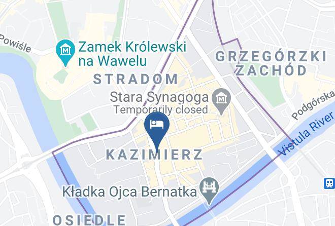 Cracow - Dada Boutique Home Hotel Maps