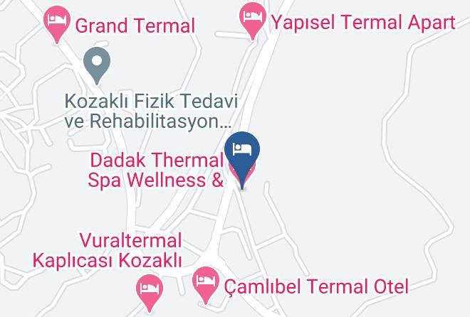 Kozakli - Dadak Thermal Spa Wellness & Hotel Maps