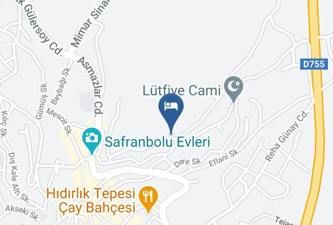 Safranbolu - Dadibra Konak Hotel Maps