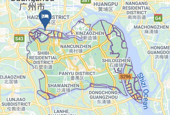 Guangzhou - Dadu Club Hotel Guangzhou Luoxi Subway Station Maps