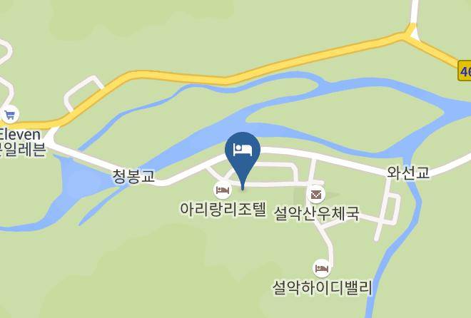 Sokchosi - Daechung Resortel Maps