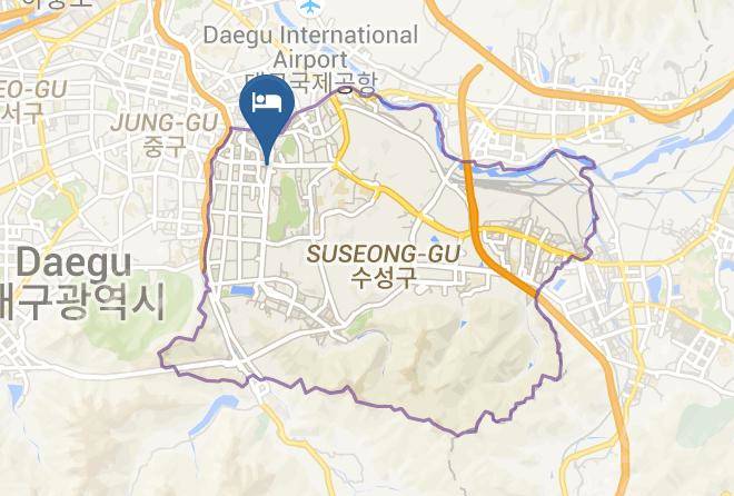 Suseonggu - Daegu Grand Hotel Maps