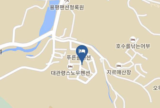 Pyeongchanggun - Daegwalnyeonng Wild Floaroma Pension Maps