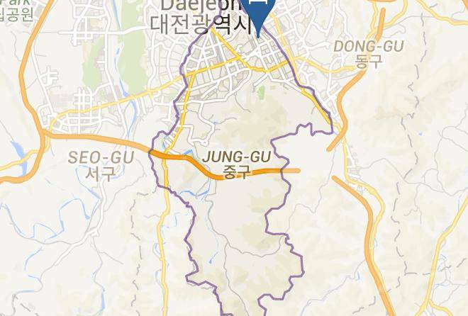 Junggu - Daejeon Java Hotel Maps