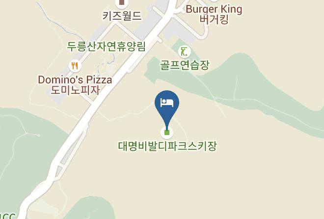 Hongcheongun - Daemyung Vivaldi Park Ski Resort Maps