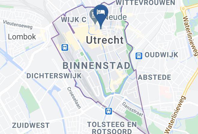 Utrecht Binnenstad - Daen's Hotel Maps