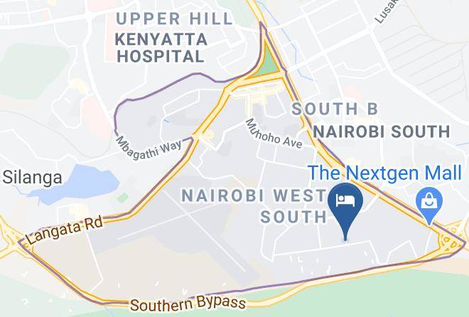 Nairobi - Dafam Hotel Kenya Maps