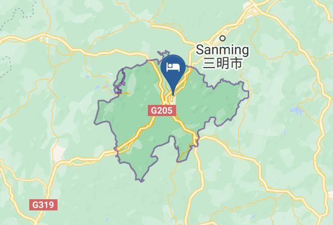 Sanming - Dafeng Shan Hotel Maps