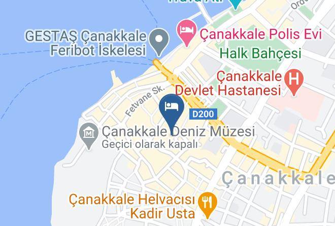 Canakkale Kemalpasa - Daffne Butik Otel & Cafe Maps