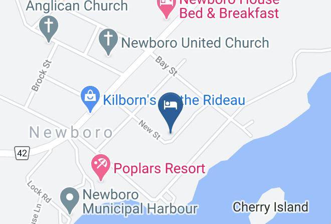 Leeds Grenville - Daffodil Acres Bed And Breakfast Maps