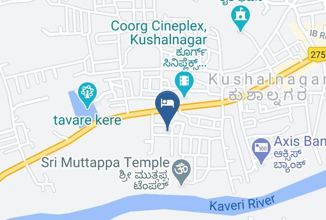 Kushalnagar - Daffodils Homestay Maps